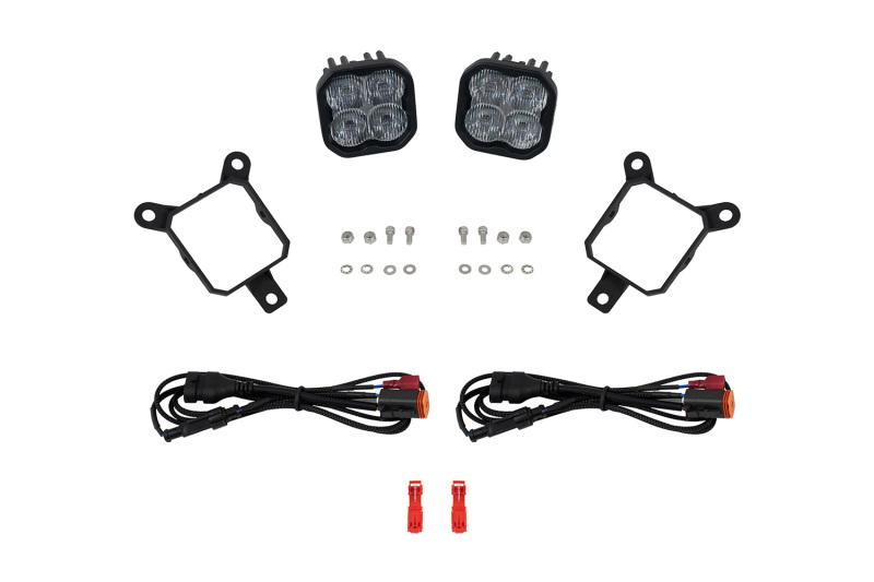 Subaru BRZ Fog Lights - Diode Dynamics - SS3 LED Foxbeam Dual-Color - Selectable 6000K white and 3000K yellow - `17-`25